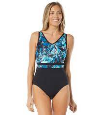 Gabar V-Neck One Piece Swimsuit