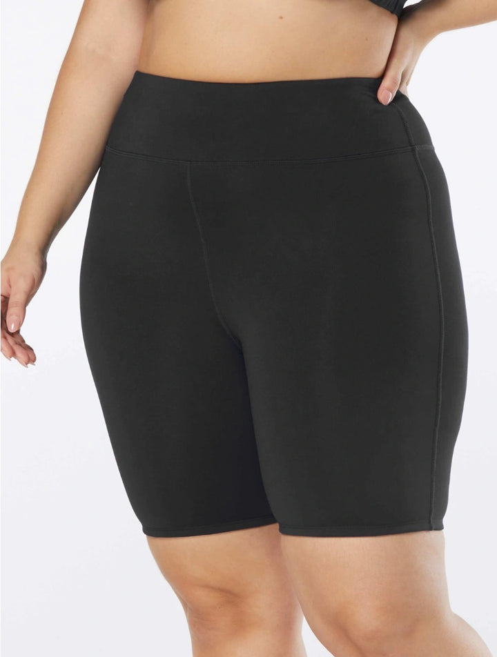 Sport Pace High Waist Plus Size Biker Short