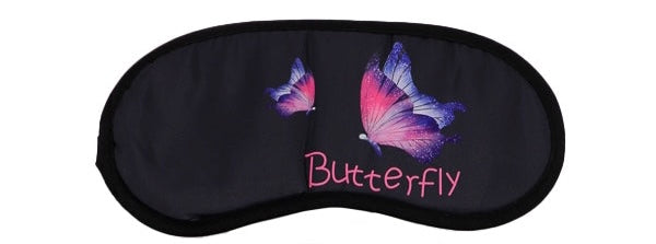 Animated Butterfly Print Blindfold