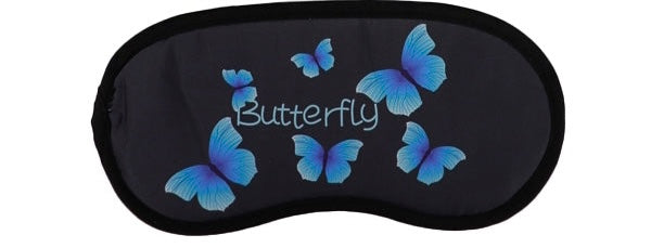 Animated Butterfly Print Blindfold