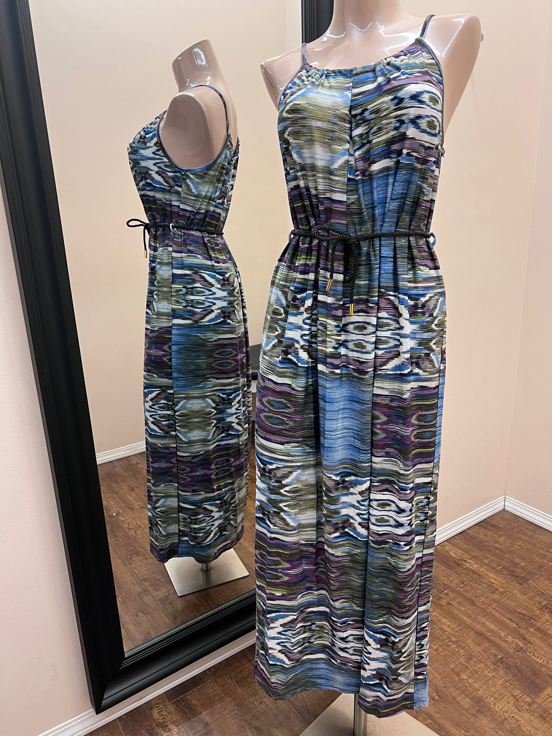 Jeune Maxi Dress w/ Removeable Belt