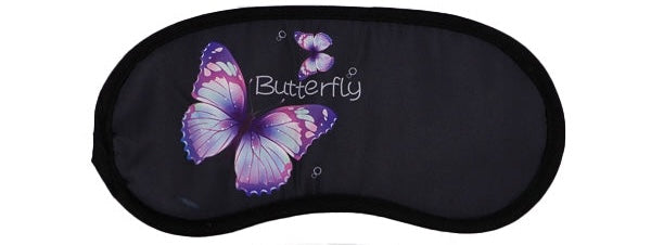 Animated Butterfly Print Blindfold