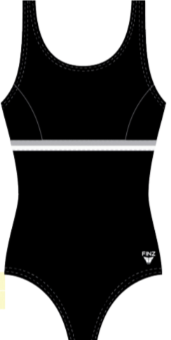 Finz Horizontal Splice 1PC Swimsuit