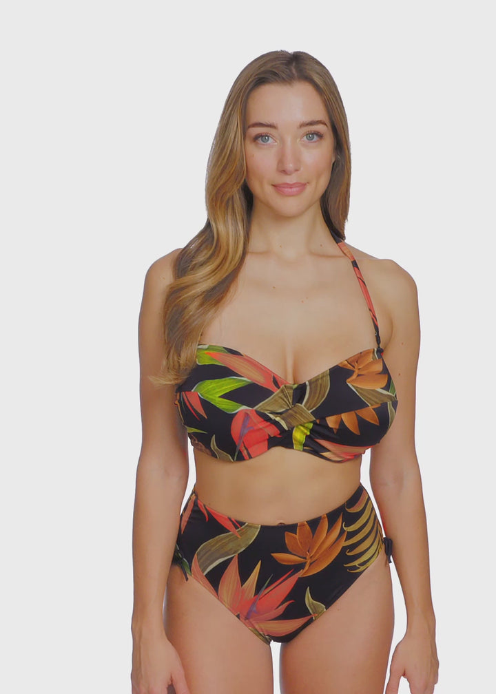 Fantasie Pichola Underwire Twist Bandeau Bikini Top