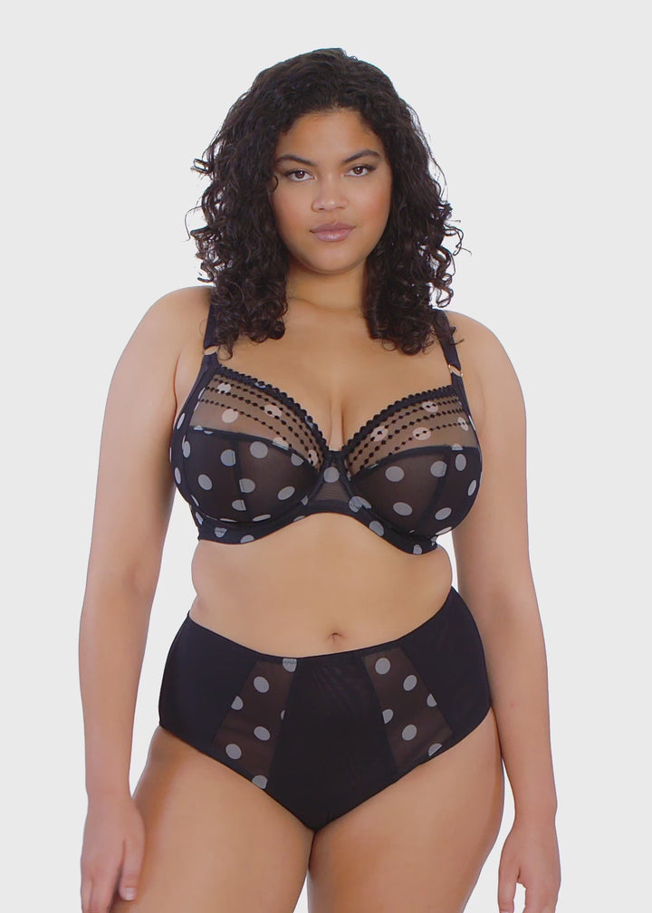 Elomi Matilda Plunge - Black Dot