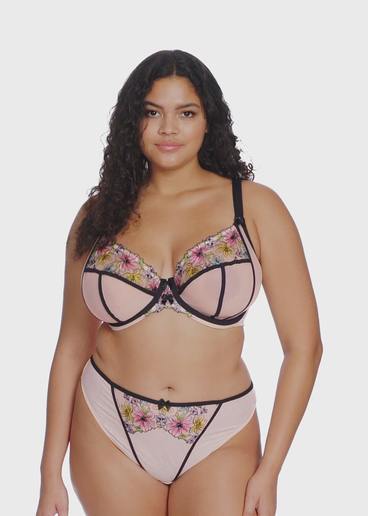 Elomi Carrie Thong - Size Small