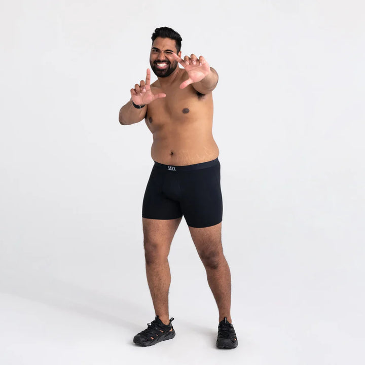 Saxx Ultra Super Soft Boxer Brief - Black