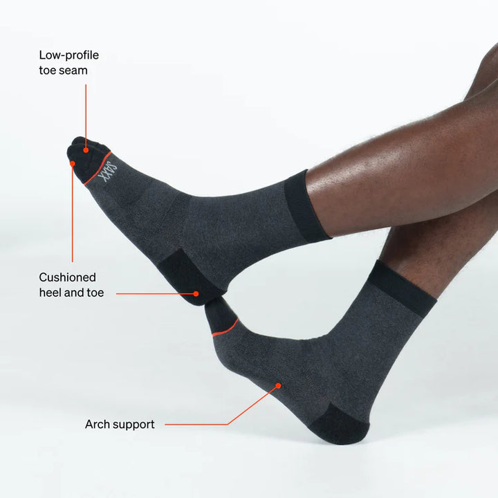 Saxx Whole Package Maple Leaf Crew Socks