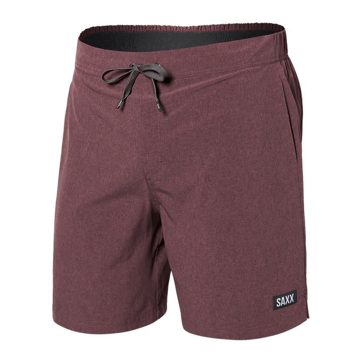 Saxx Sport 2 Life 2in1 Shorts - Sunset Red Heather