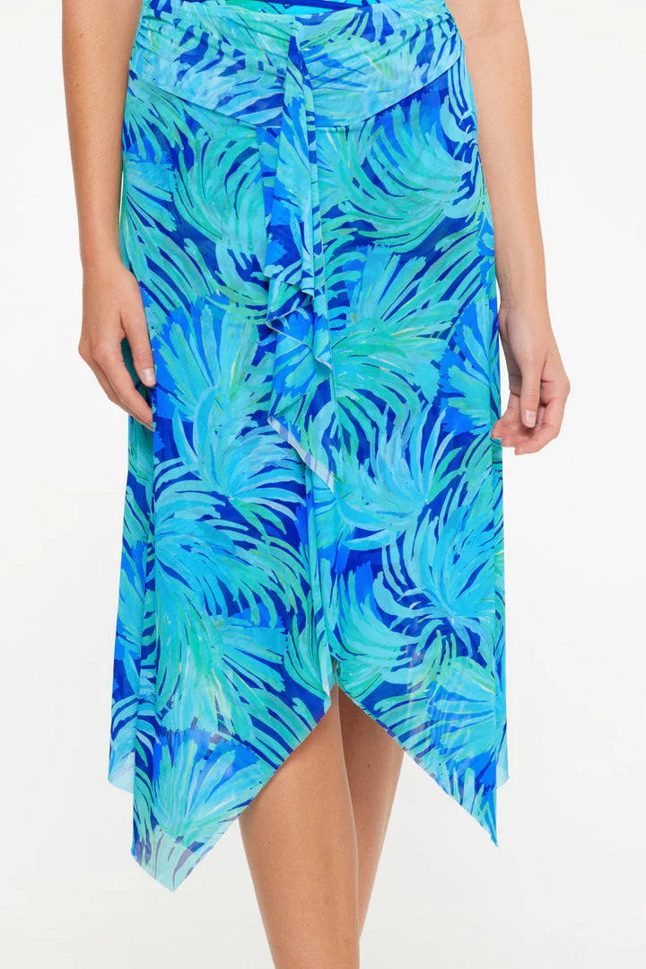 Havana Mesh Frill Skirt - Size X-Small