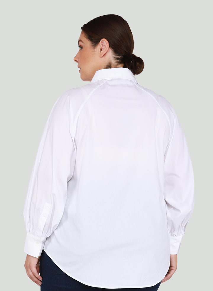 Dex Balloon Sleeve Blouse