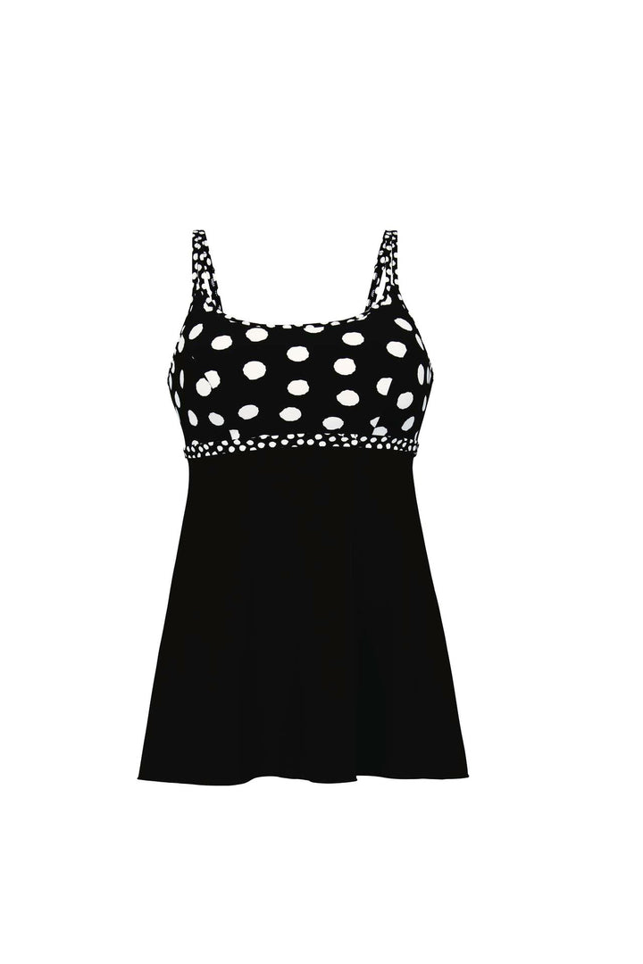 Jena Summer Dot Mastectomy Tankini Top