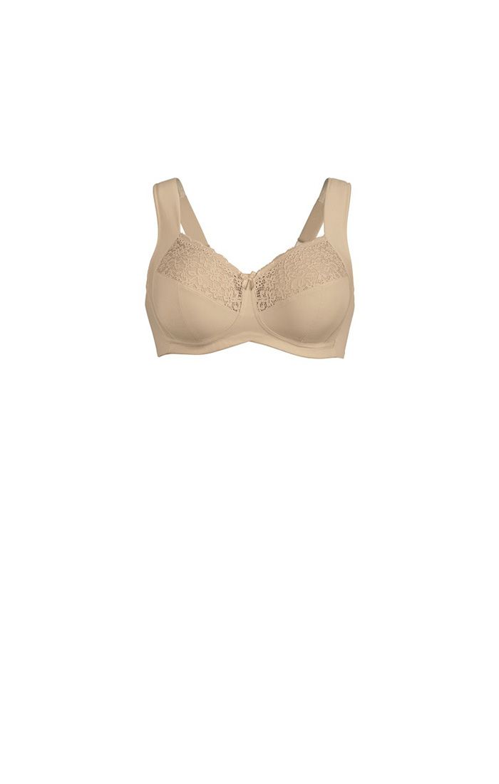 HAVANNA - Support Bra Without Underwire - Desert