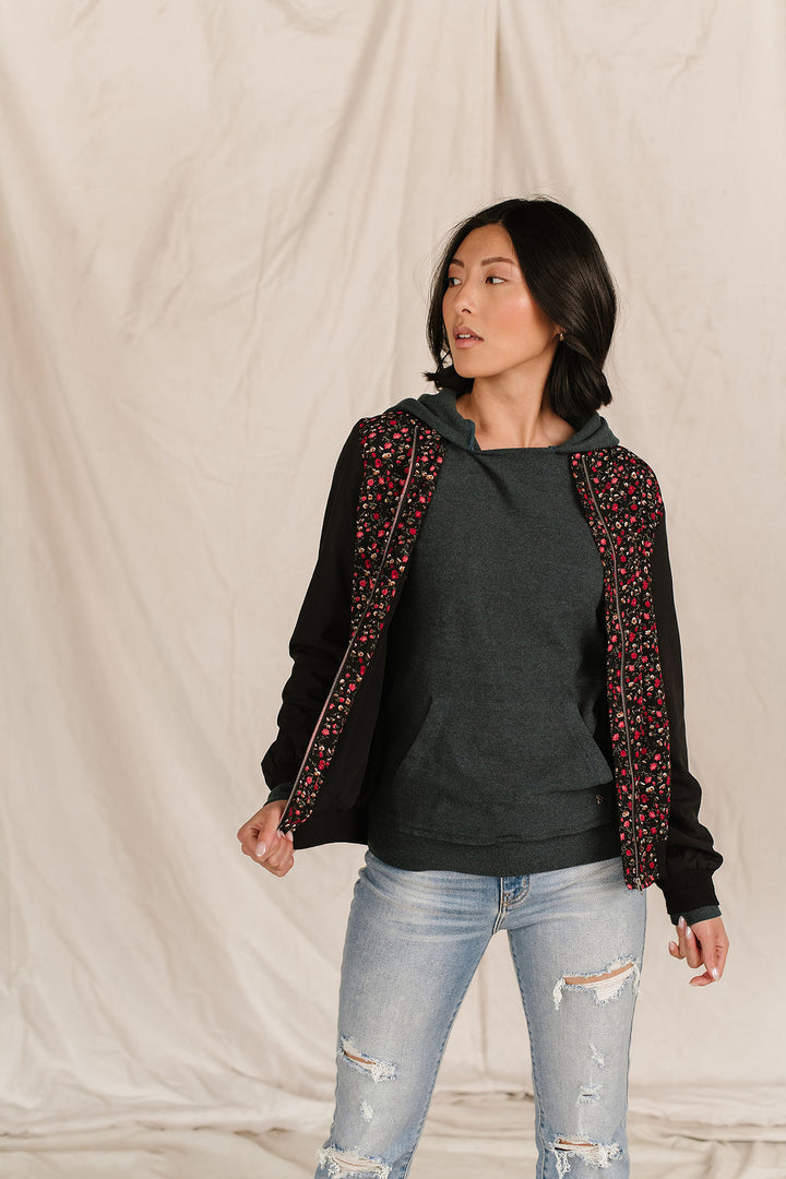 Kiss Goodnight Bomber Jacket