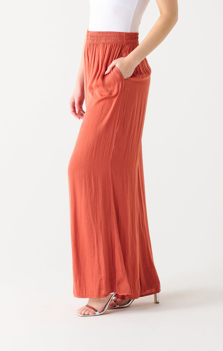 High Waist Flowy Wide Leg Pants