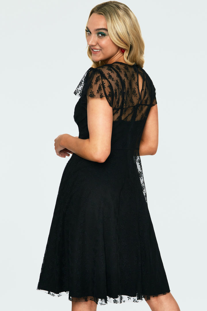 Melody Lace Special Occasion Fit & Flare Dress