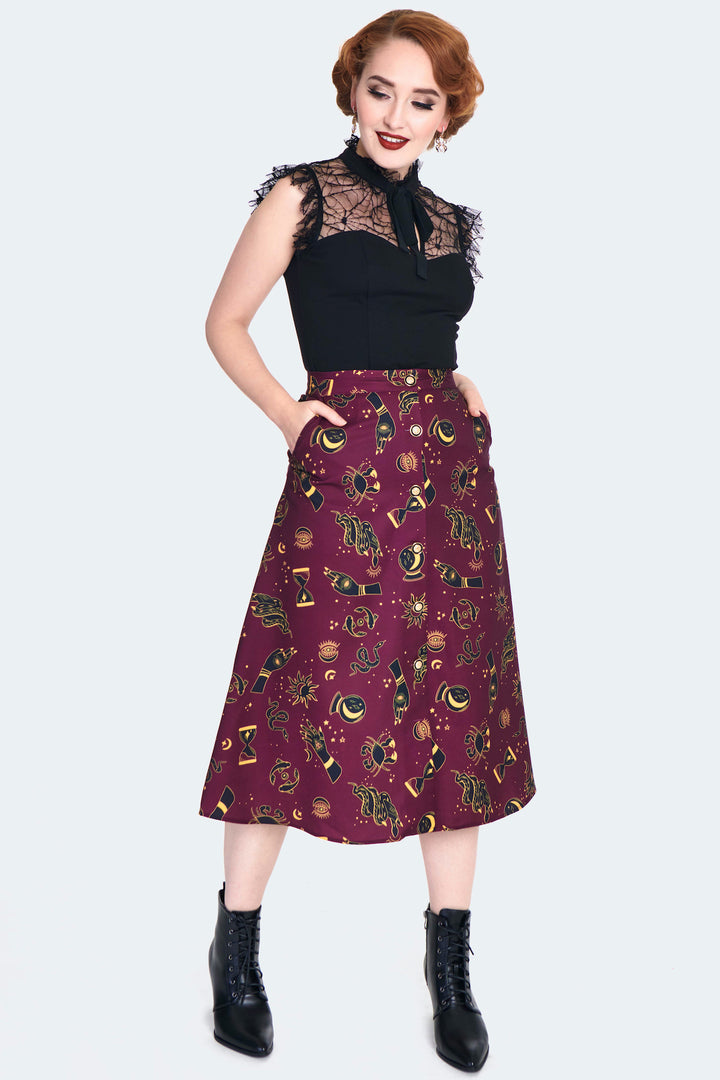 Web Lace Tie Collar Top