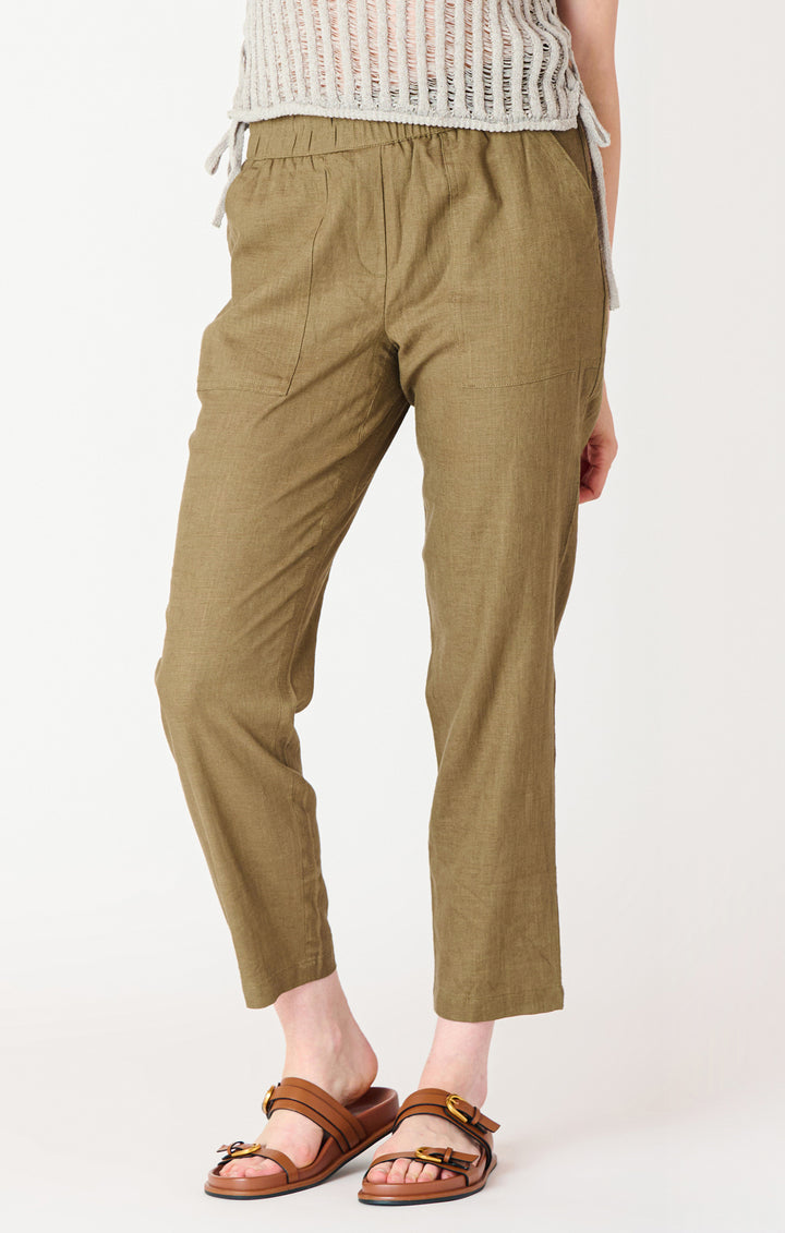 Black Tape Straight Leg Pants