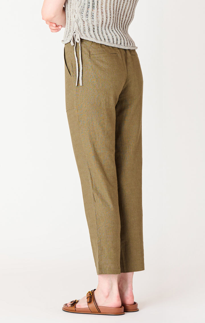 Black Tape Straight Leg Pants