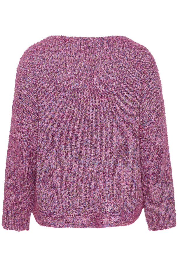 Fransa Knitted Very Berry  Pullover Sweater