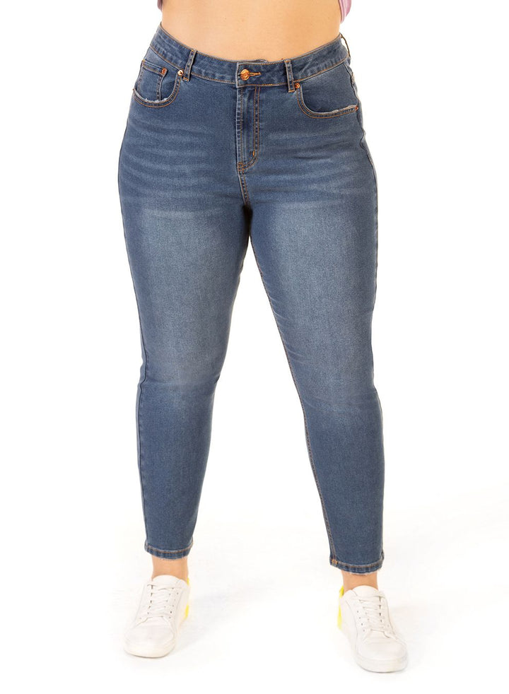 Dex Destructed Mom Jeans - Size 22