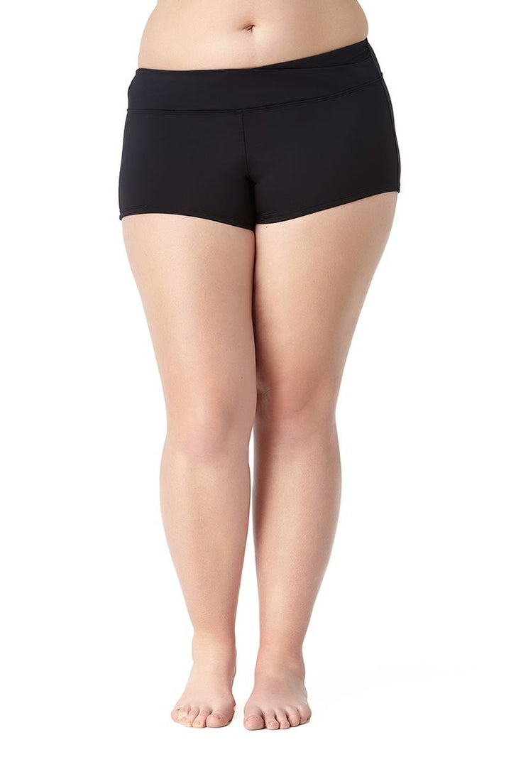 Twisted Front Swim Short Bottom