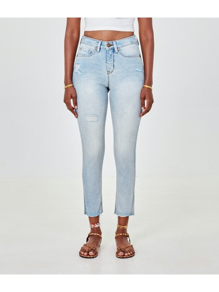 Alexa High-Rise Skinny Jeans - Silver Lake