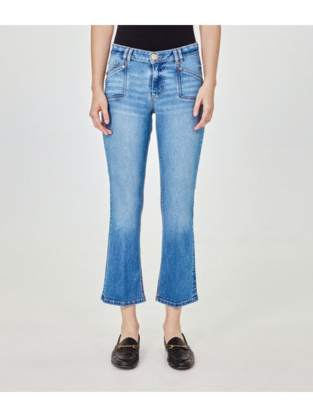 Gene Mid-Rise Bootcut Jeans