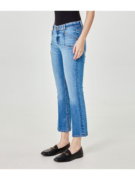 Gene Mid-Rise Bootcut Jeans