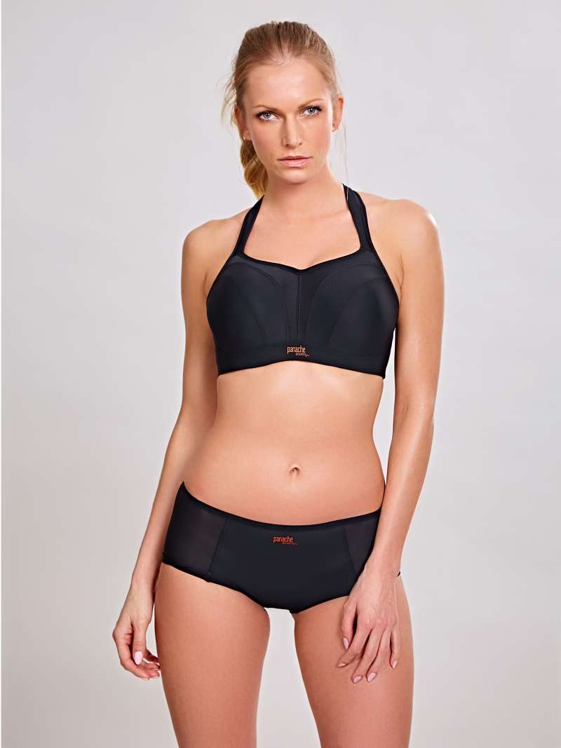 Panache Yasmin Plunge Cage Bra In Red - View #3