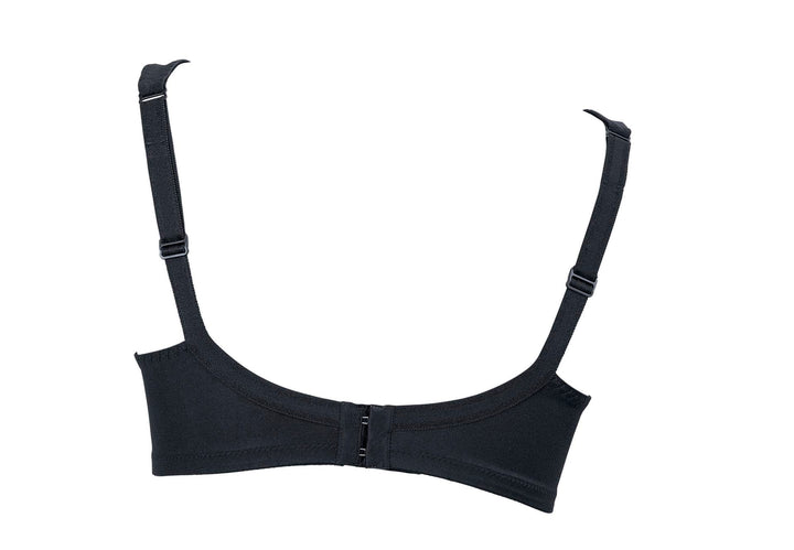 Microfibre Wireless Nursing Bra - Black - Sheer Essentials Lingerie & Swim