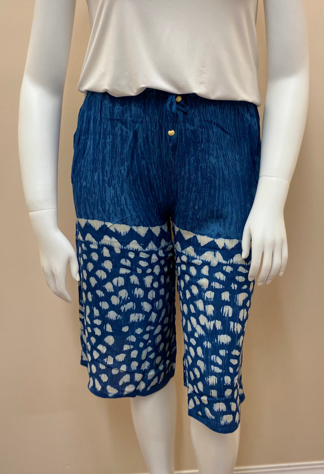 Papa Fashions Flood Capri - Size One Size