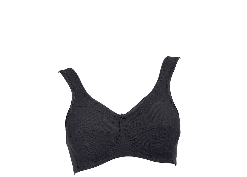 Jana Comfort Bra - Black - Sheer Essentials Lingerie & Swim