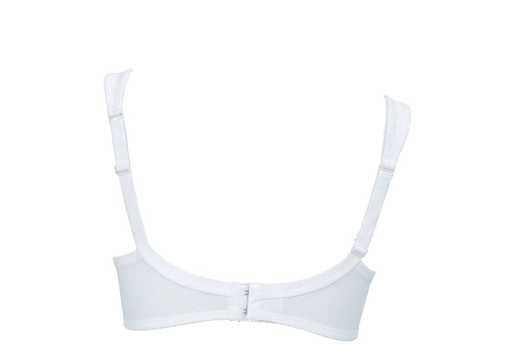 Twin Seamless Underwire Bra - White
