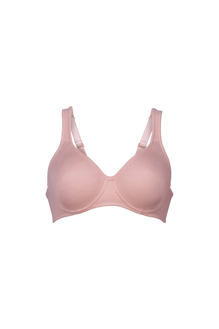 Twin Seamless Underwire Bra - Rosewood