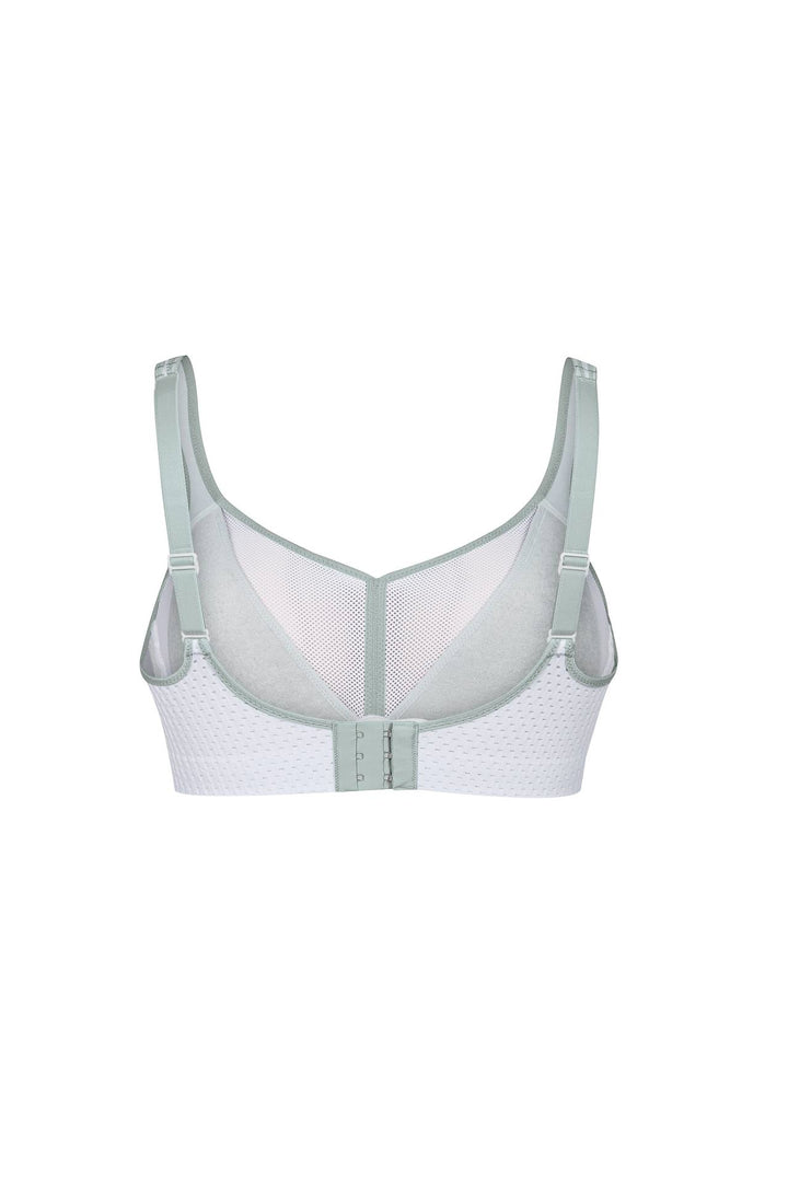 Air Control Sports Bra - DeltaPad - White - Sheer Essentials Lingerie & Swim