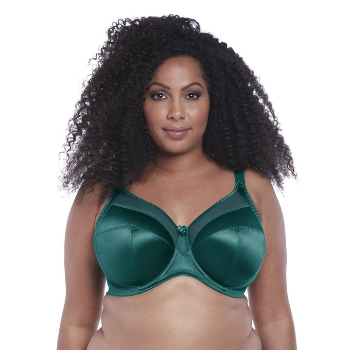 Keira Banded Bra - Sea Green