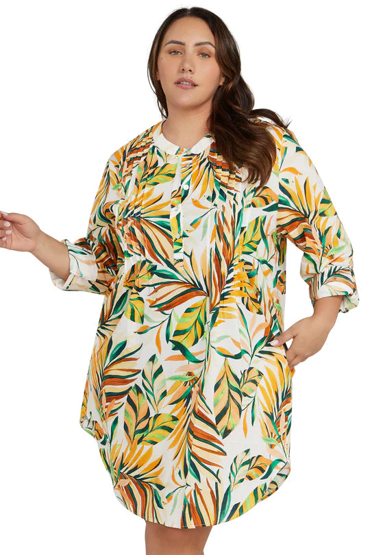 Fuori Gershwin Cotton Beach Shirt