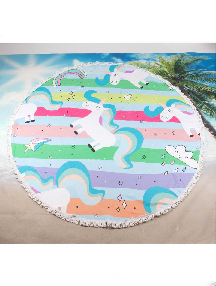 Round Beach Towel