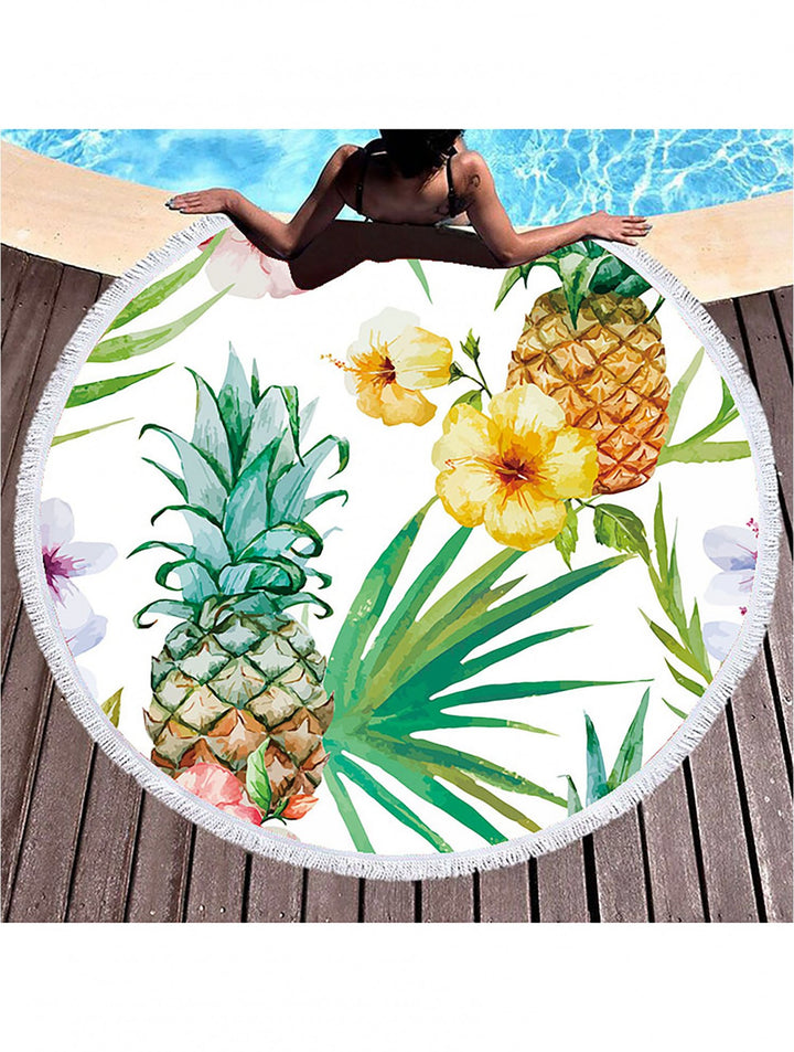 Round Beach Towel