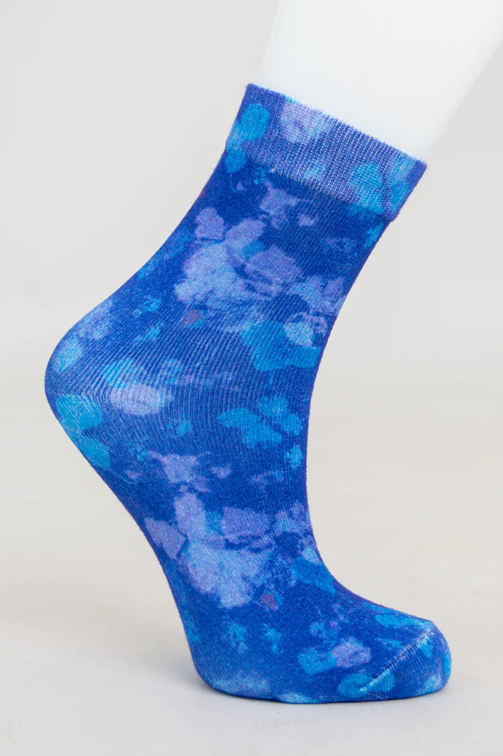 Ladies Bamboo Printed Socks