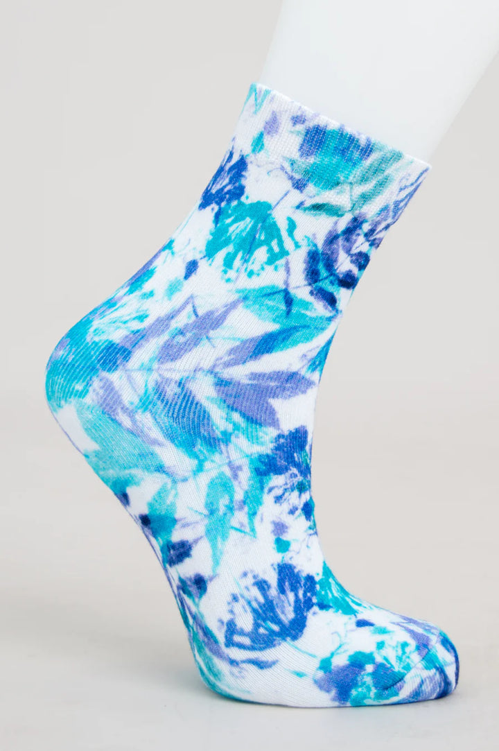 Ladies Bamboo Printed Socks