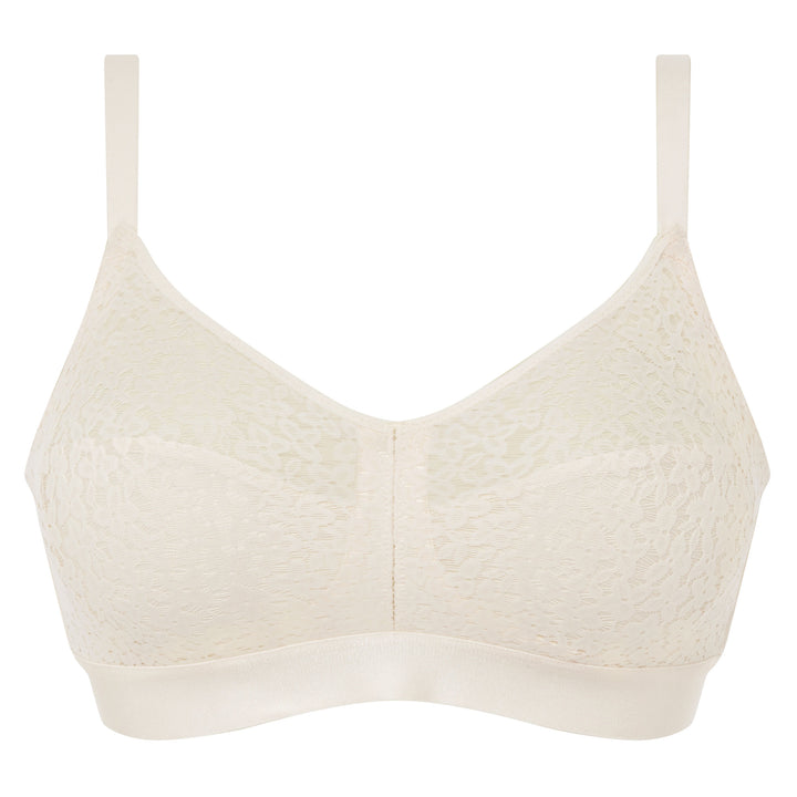 Chantelle Norah Supportive Wire Free Bra - Talc