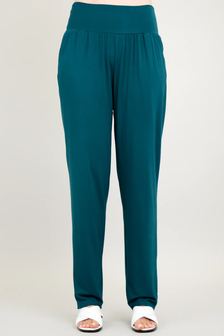 Clair Bamboo Pants - Teal