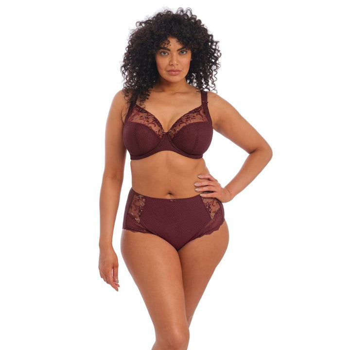 Elomi Charley Full Brief - Aubergine - Size 3 X