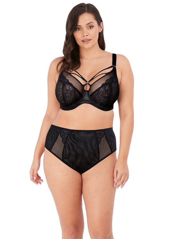 Elomi Brianna Plunge Bra - Black