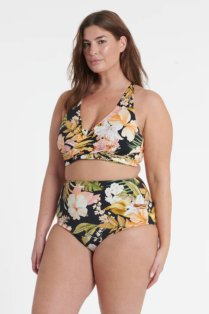 Black high waisted bikini bottoms plus size new arrivals
