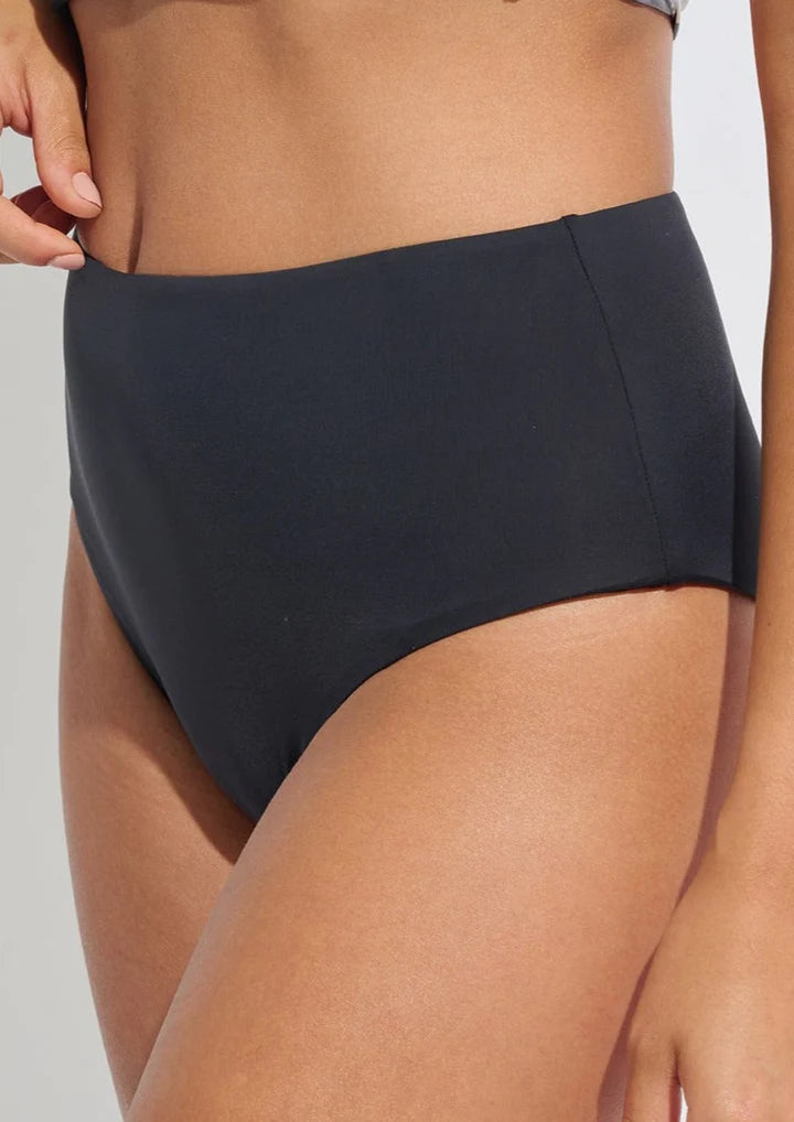 Black high waist swim bottom shop