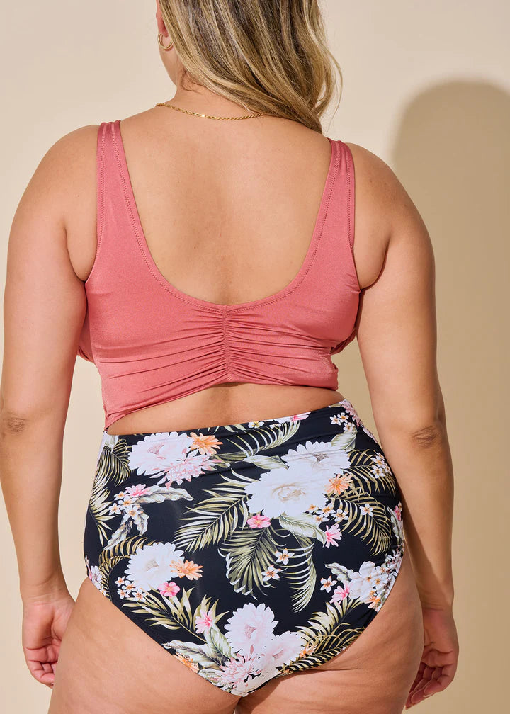 Plus Size Peaceful Wrap One-Piece