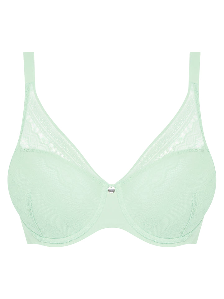 Femilet Kristen Memory Foam T-Shirt Bra - Green Lily